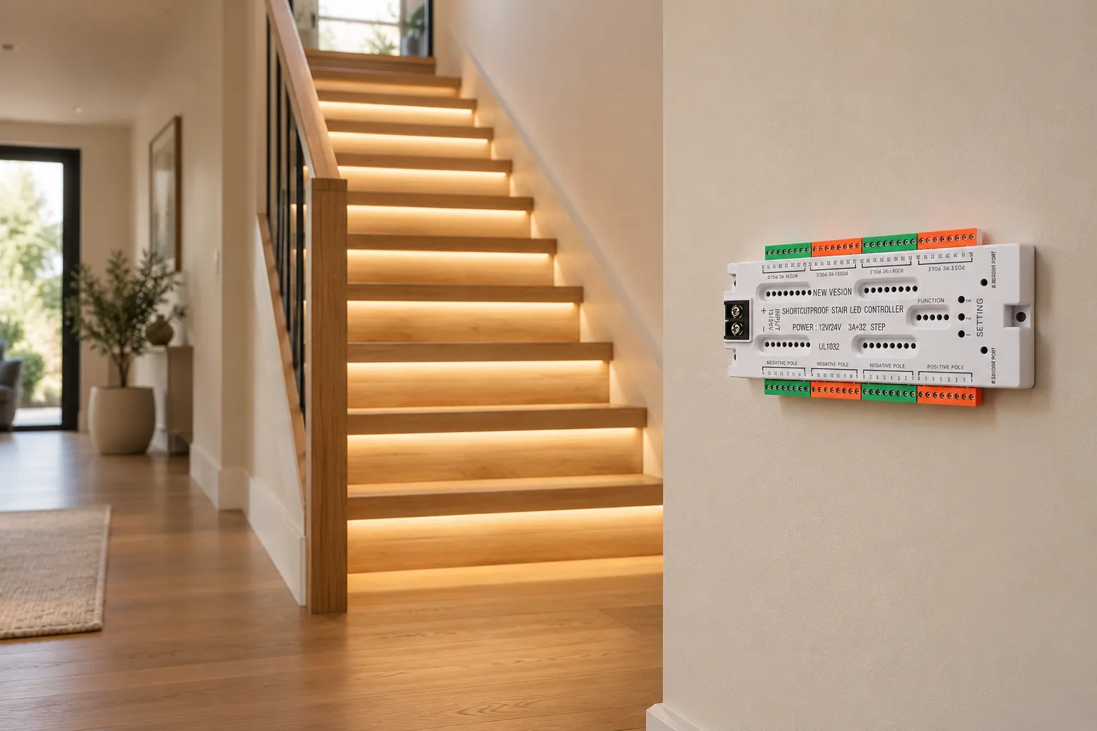 Stair Controllers in use (illustration)