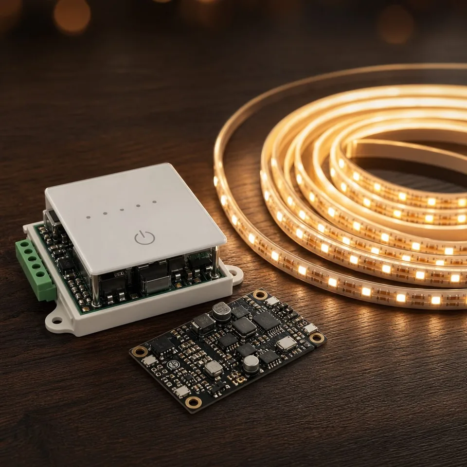 Illustration: custom lighting control module