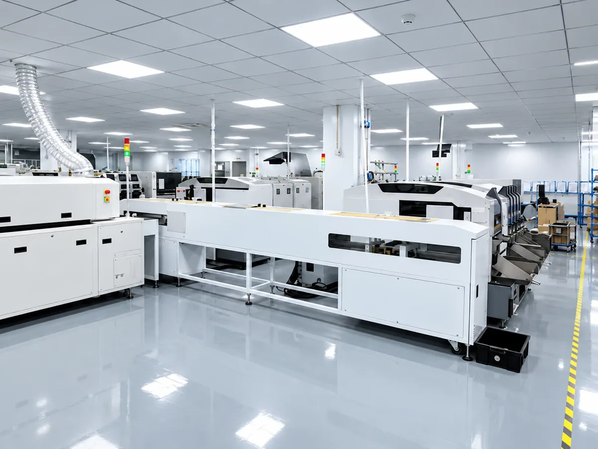 Shinechip SMT electronics production workshop