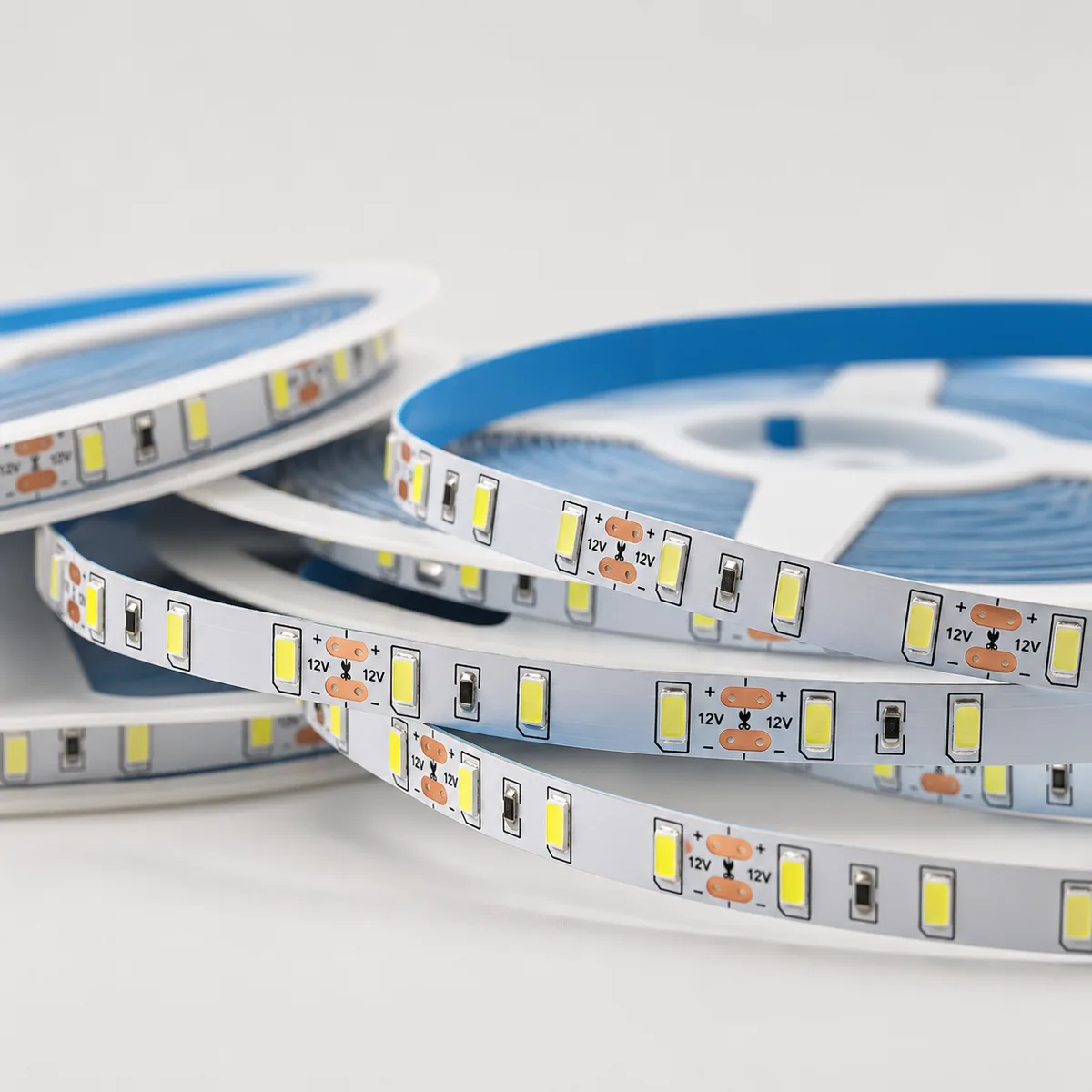 TSP-2835-5630-10 SMD5630 LED Strip, 12V 12W/m, 10000K