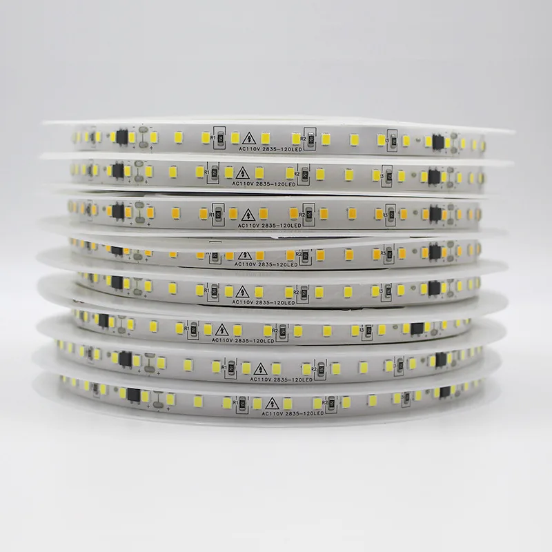 Driver-Free SMD2835 LED Strip, 110V / 220V AC, 120 LEDs/m - photo 4