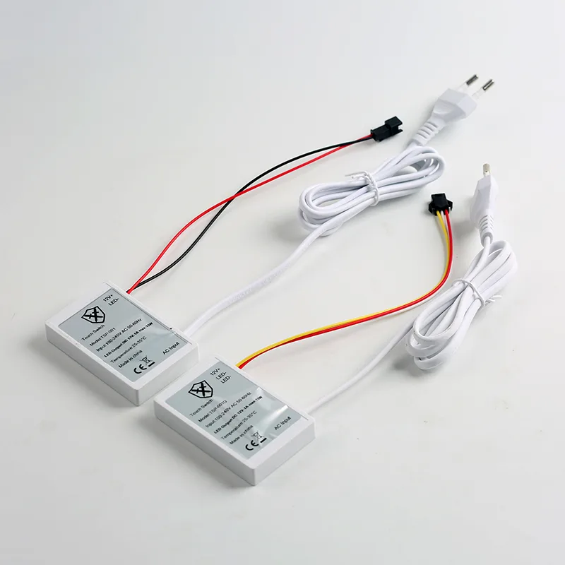 12V 12W Three-Colour Mirror Touch Dimmer, White - photo 2