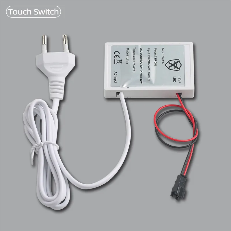 12V 12W Three-Colour Mirror Touch Dimmer, White - photo 3
