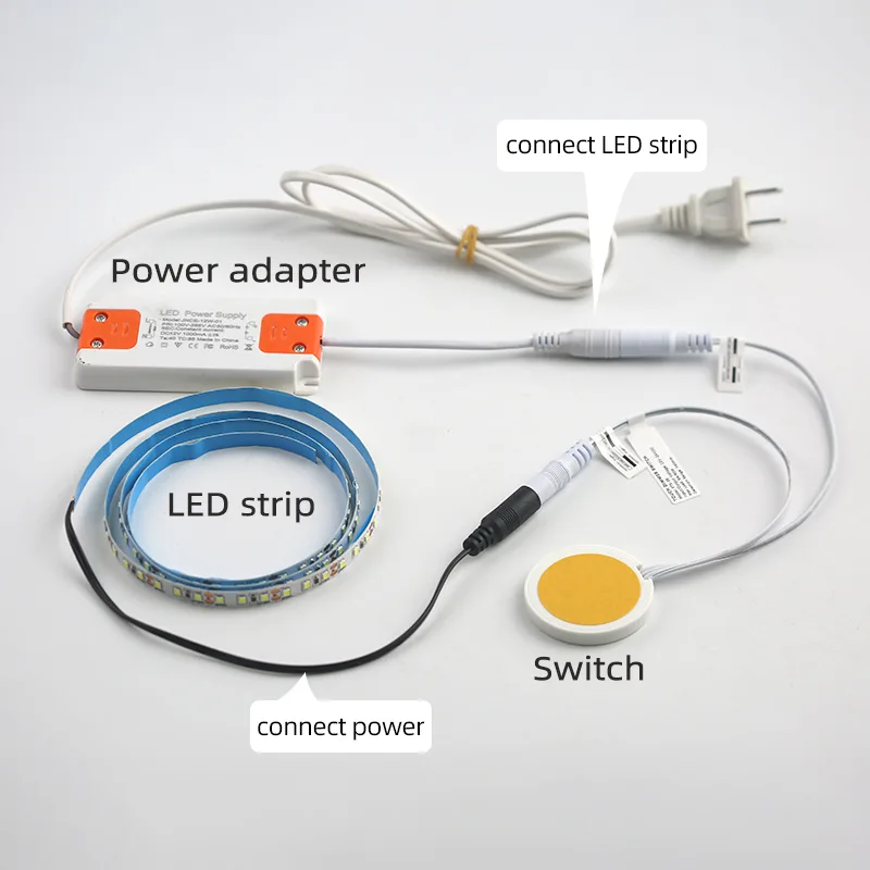 FTS-06 Hidden Touch Dimmer for Furniture, 12-24V 60W - photo 2