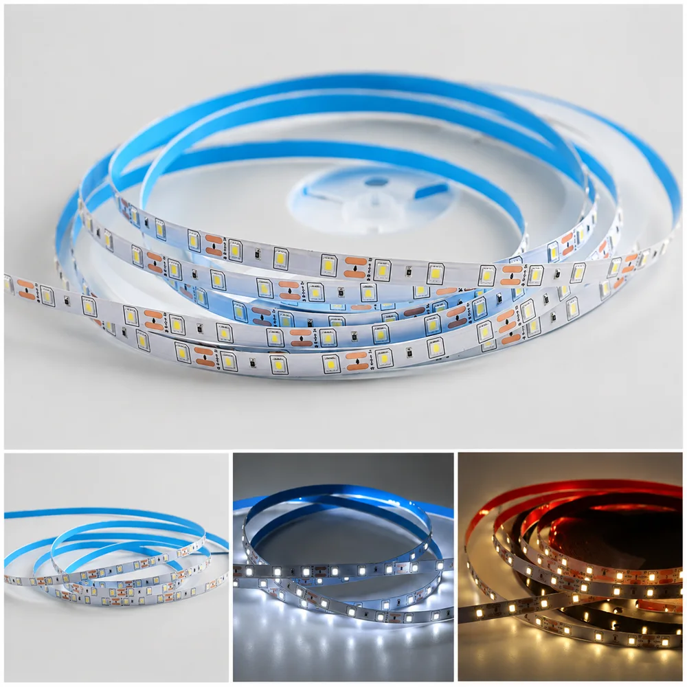 TSP-2835-60-8 12V 2835 LED Strip, 60 LEDs/m, 4.8W/m - photo 4