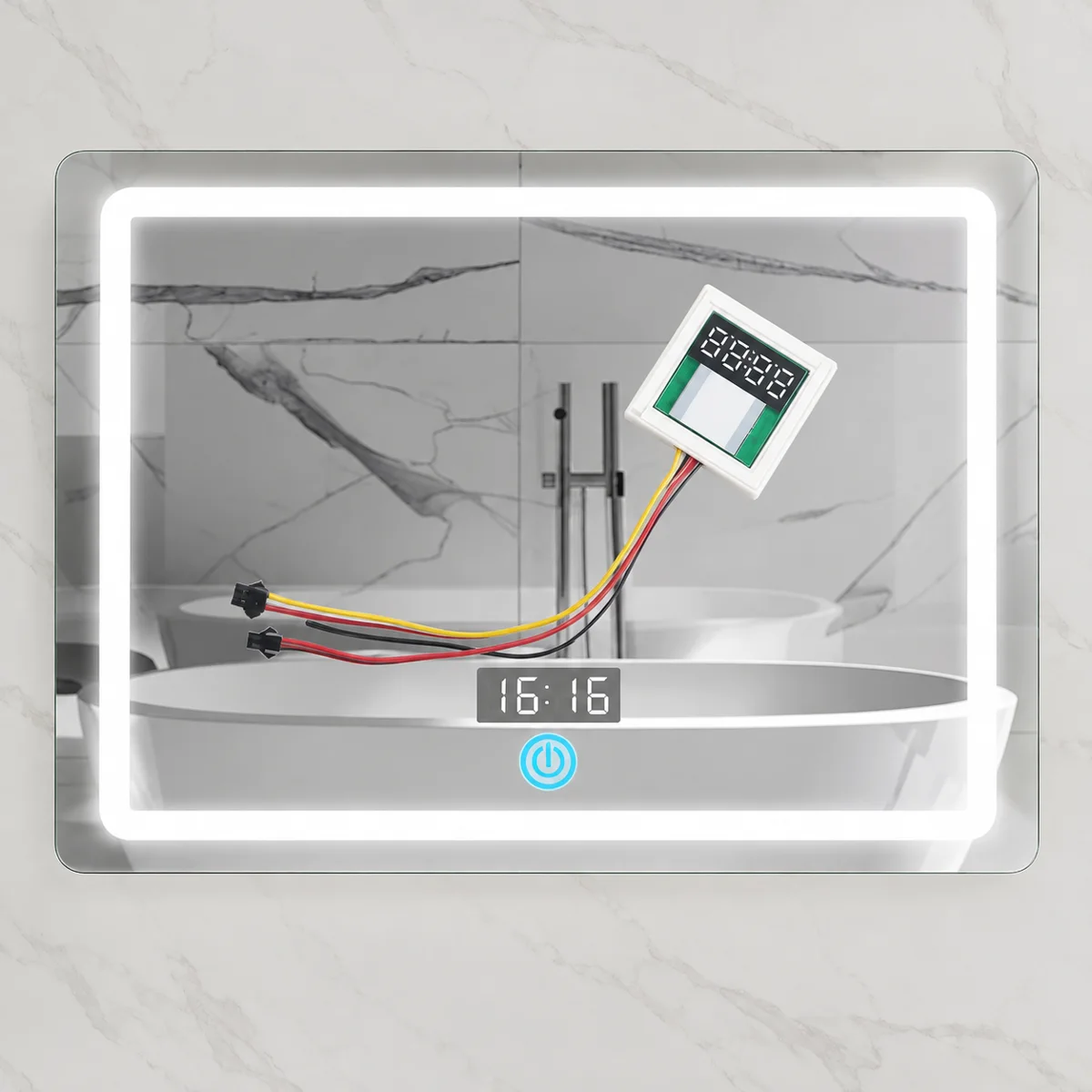 TTB / TTW 8 mm Ultra-Thin Mirror Touch Switch, 12V 60W - photo 3