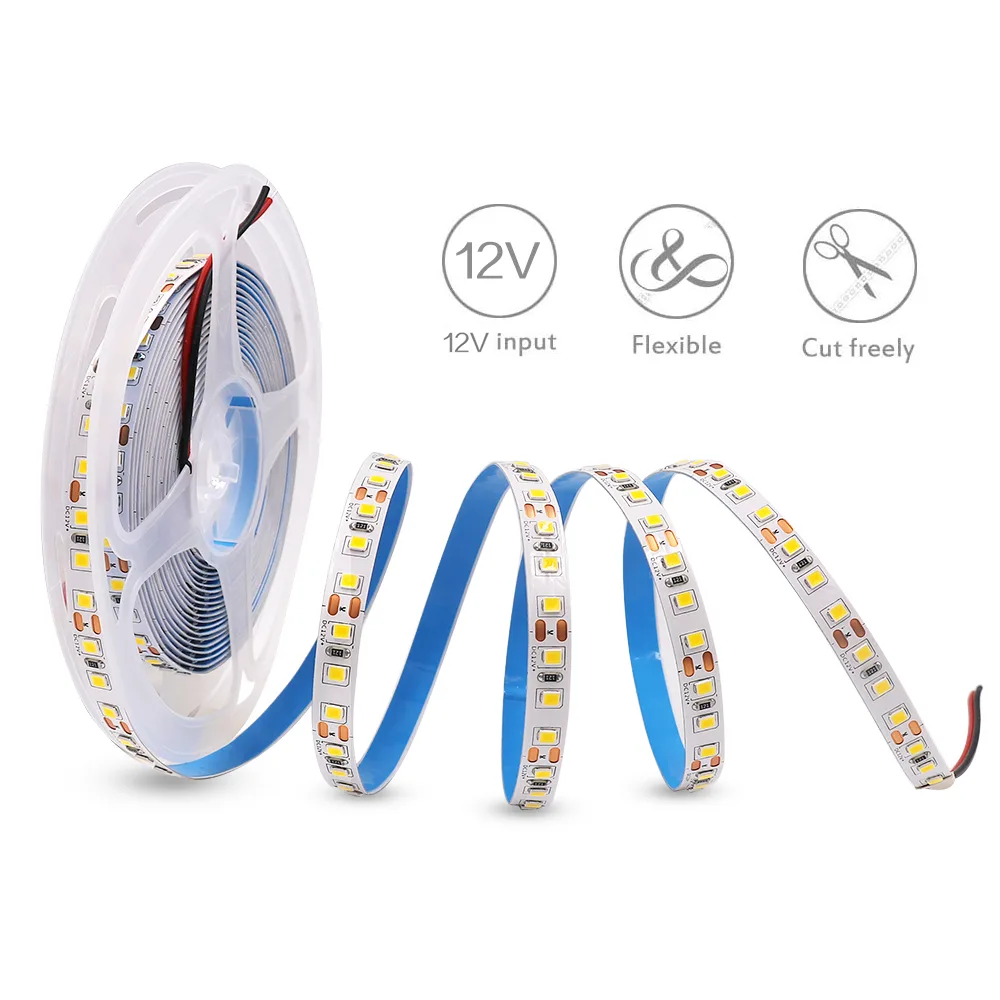 TSP-2935-120-8 12V 2835 LED Strip, 120 LEDs/m, 8 mm - photo 2