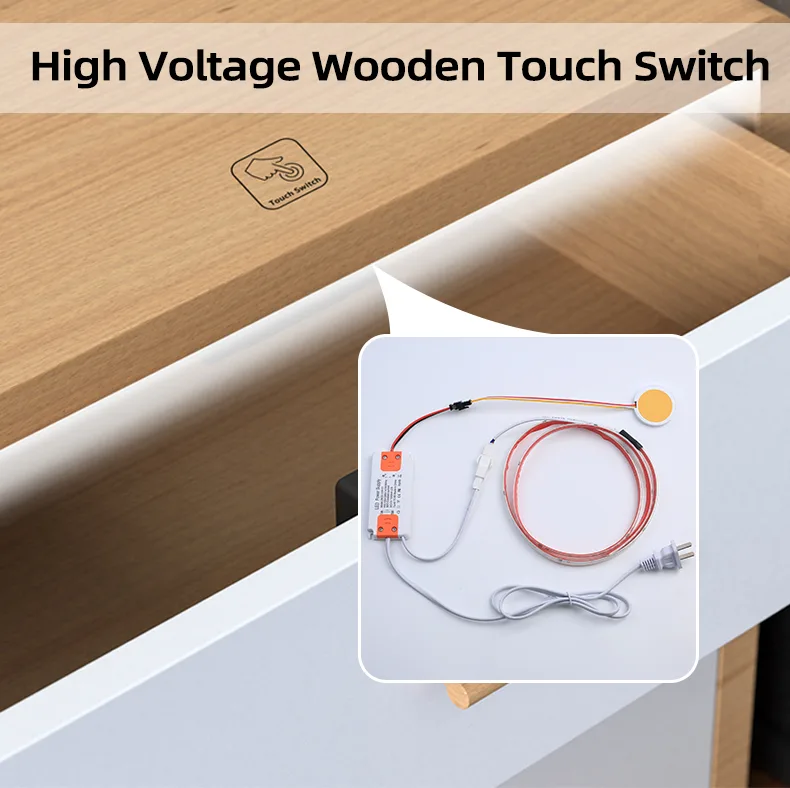 FTS-06H1 Hidden Touch Switch with Fade Dimming, 12V - photo 3
