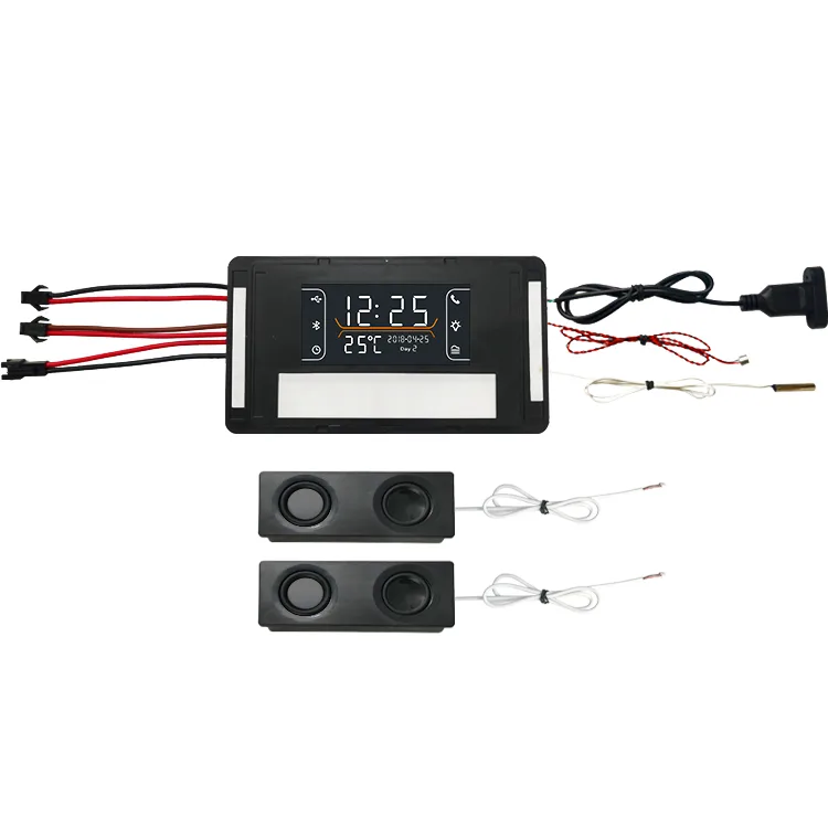 NBI-06 Mirror Touch Switch with Defogger and Temperature, 12V - photo 2