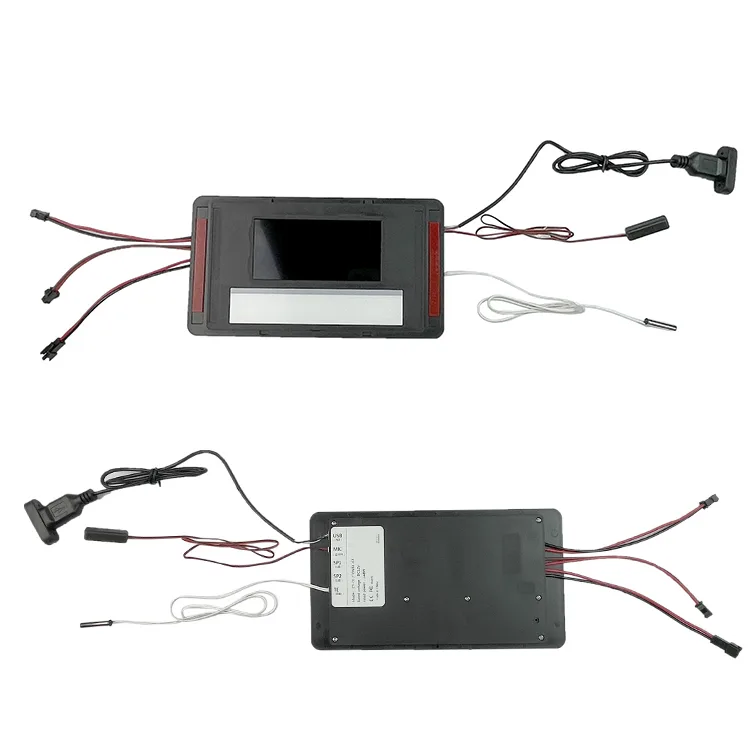 NBI-06 Mirror Touch Switch with Defogger and Temperature, 12V - photo 3