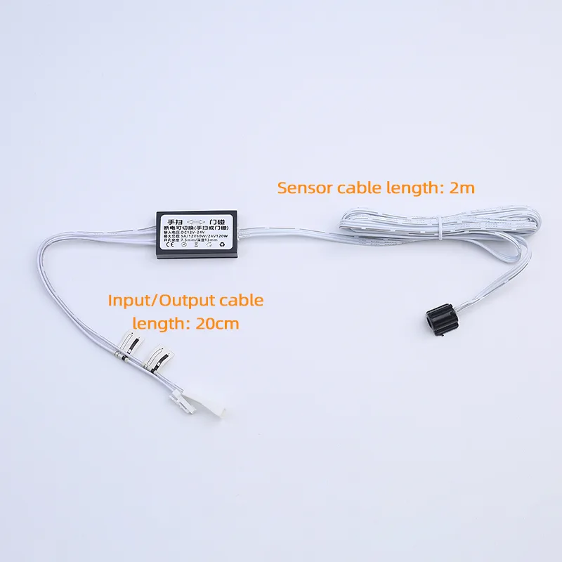 HD-01 2-in-1 Hand-Sweep / Door Sensor Switch, 12/24V 5A - photo 2