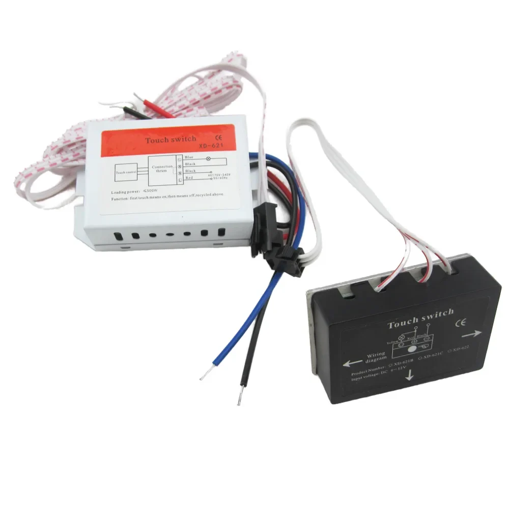 SXD-T-01 Mirror Touch Switch for 220V LED Strips, 5A