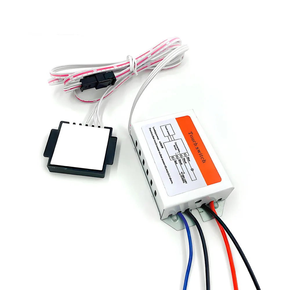 SXD-T-01 Mirror Touch Switch for 220V LED Strips, 5A - photo 3