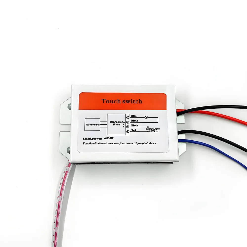 SXD-T-01 Mirror Touch Switch for 220V LED Strips, 5A - photo 4