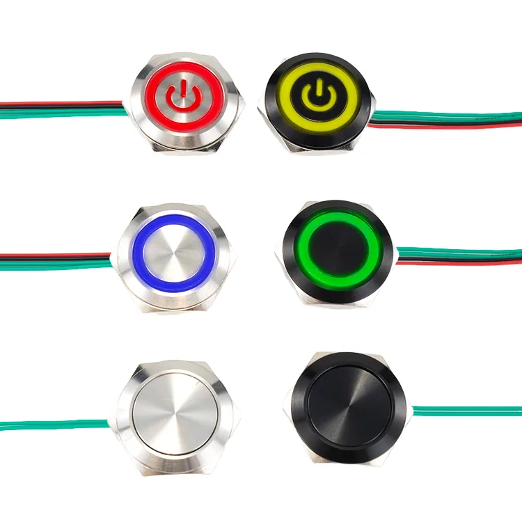 HSUS22F-10 22 mm Anti-Damage Push Button Switch, IP65