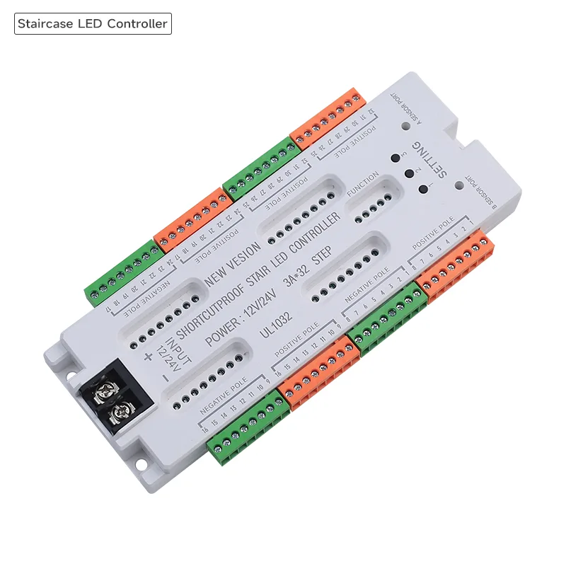 V2-STEP-1002 32-Step Stair Light Controller with Remote, 500W