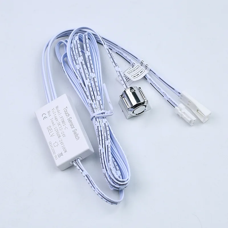 FTM01-C Touch Dimmer for Furniture Lights, 12V 60W / 24V 100W - photo 2