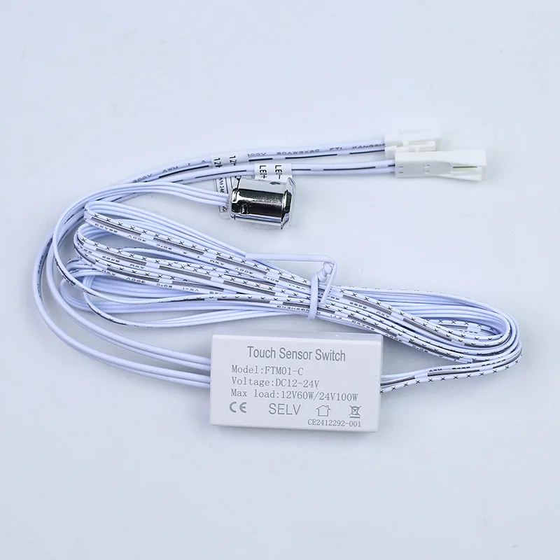 FTM01-C Touch Dimmer for Furniture Lights, 12V 60W / 24V 100W - photo 5