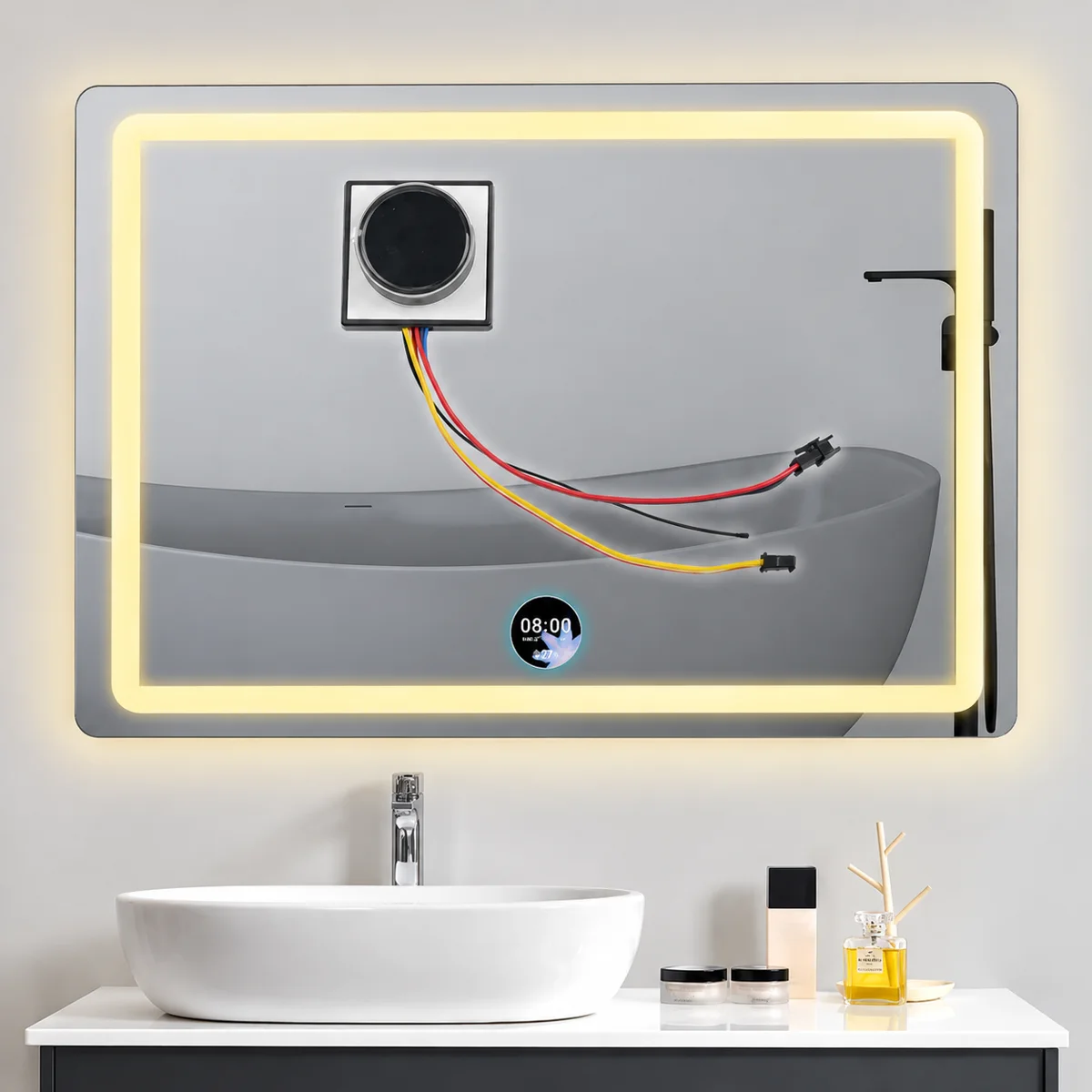 SXN1.3 Mirror Touch Sensor Switch, 12/24V 5A 60W - photo 3