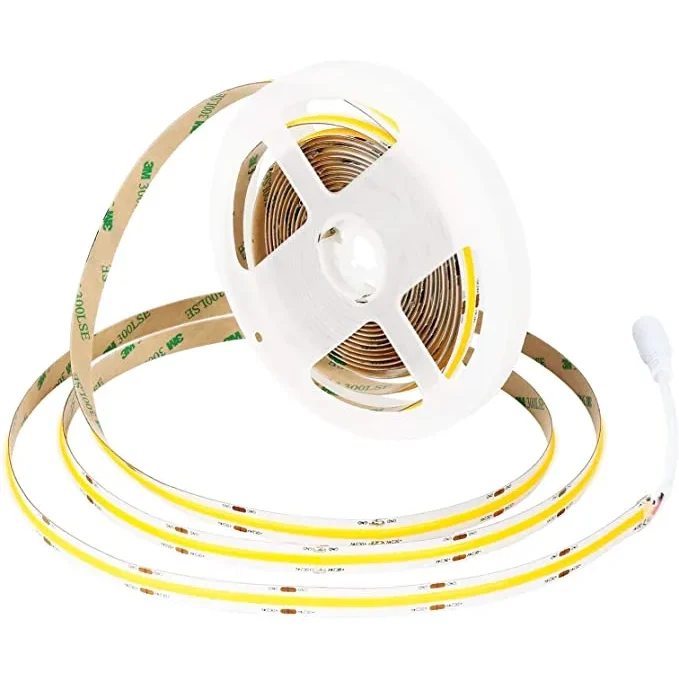 5V USB COB LED Strip with Touch Controller, 0.5 m, 8 mm - photo 2