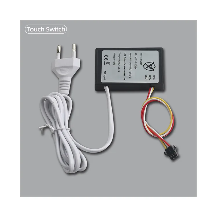 TSP-001 / TSP-001D Touch Dimmer with Power Supply Driver, 12W - photo 1