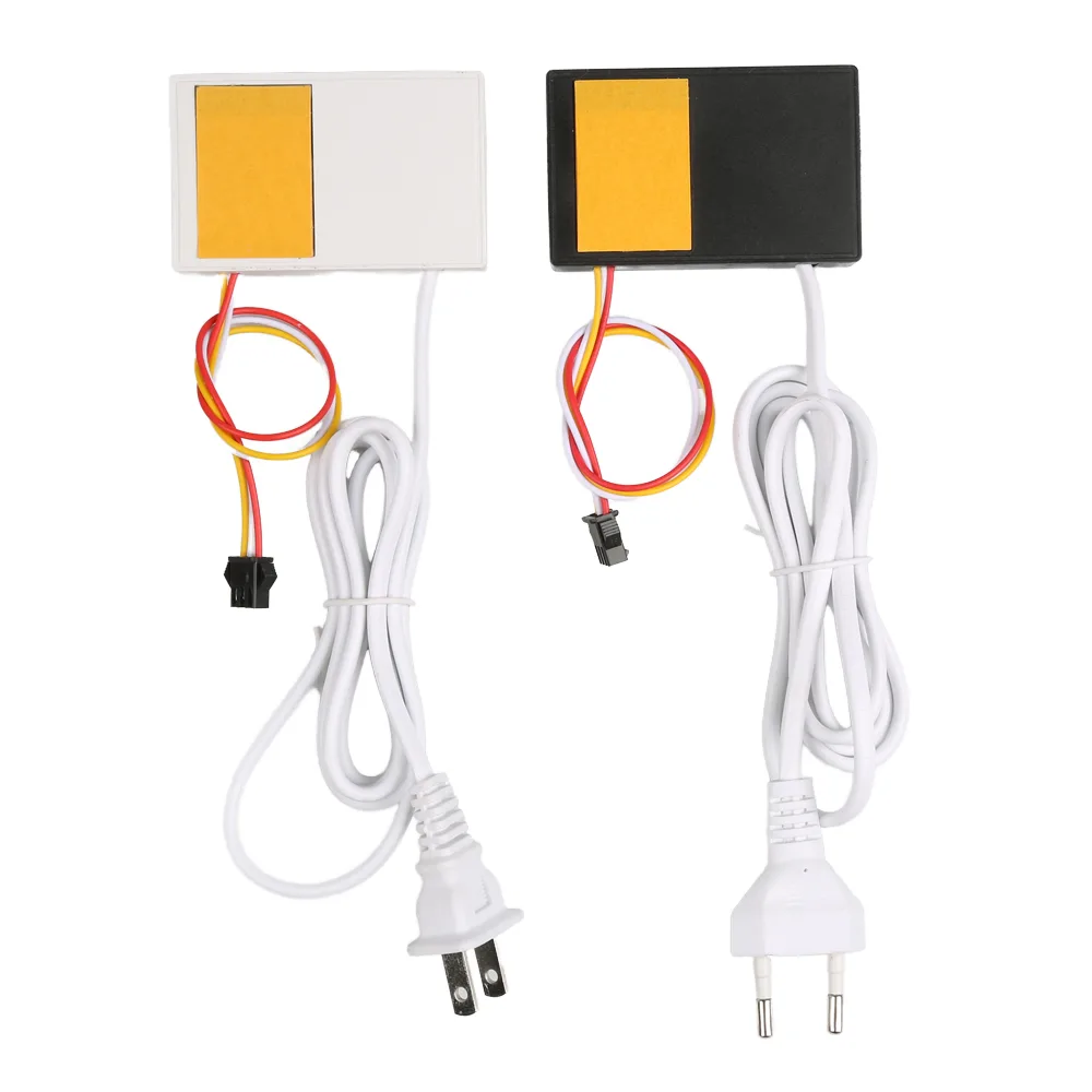 TSP-001D Black 3-Colour Mirror Touch Switch, 12V 12W