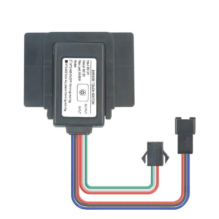 MTD-B02 Mirror Touch Dimmer with Defogger, 12V 60W - photo 3