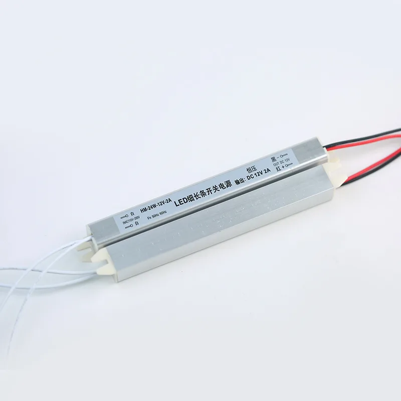 HM Slim Long 12V Constant-Voltage Power Supply, 18-100W