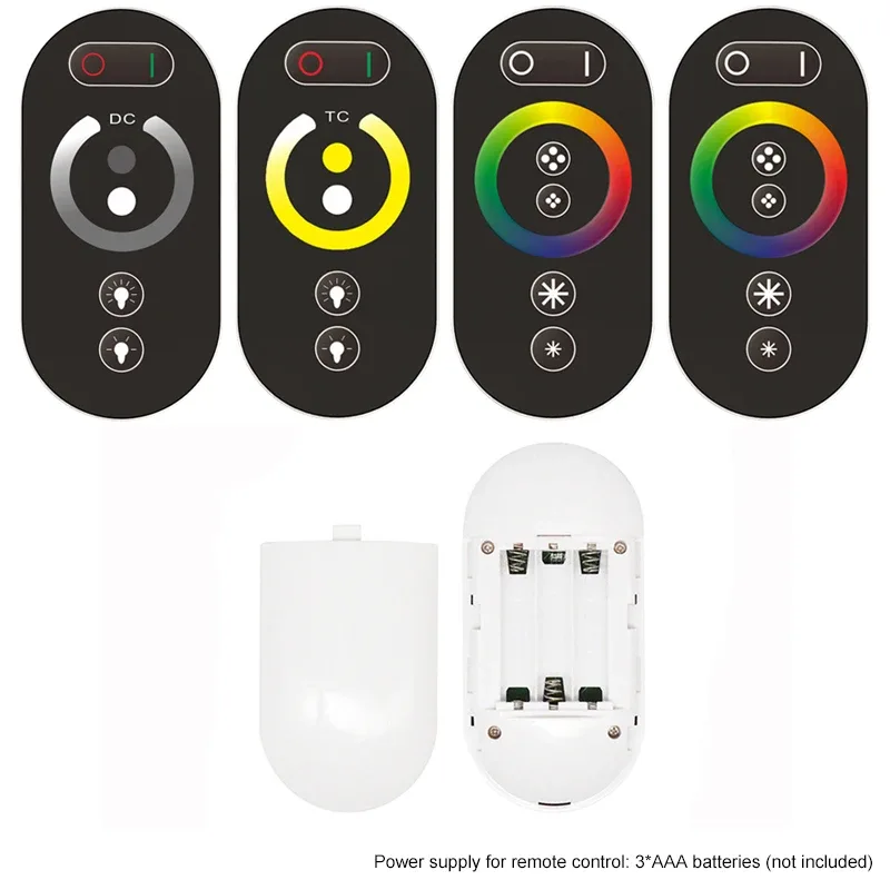 RF433 Wireless Touch Remote Controller for LED Strips, 12/24V - photo 5