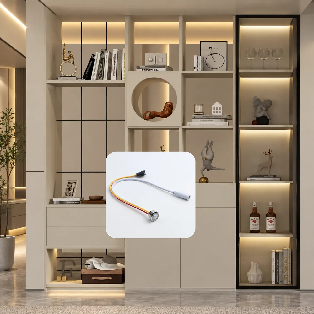 YK-SSCM01-SMDC 3-Colour Touch Dimmer for Cabinets, 12/24V 3A - photo 3