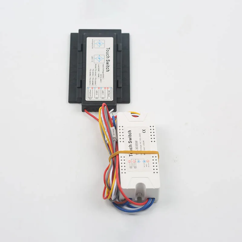 TQ-303SW Dual-Key Mirror Touch Switch with Anti-Fog, 12V - photo 2