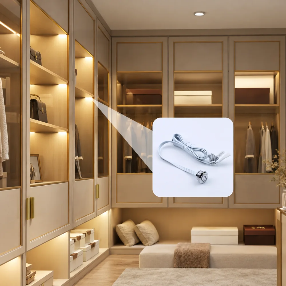 FTM01-B Recessed Touch Dimmer with Fade, 12V 5A 60W - photo 3