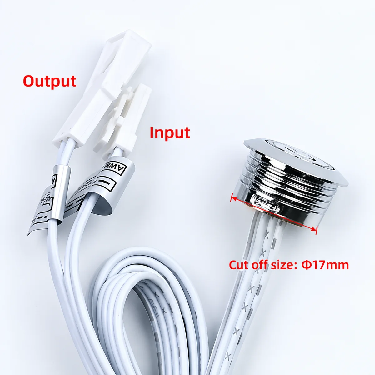 FTM01-B Recessed Touch Dimmer with Fade, 12V 5A 60W - photo 5