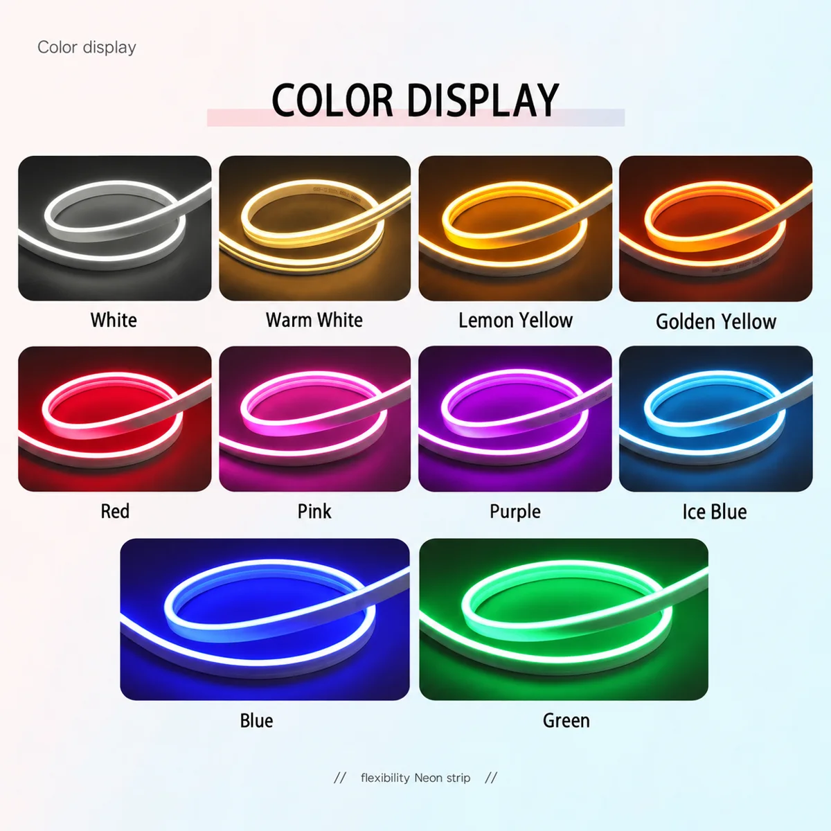TSP-0612 6 x 12 mm Silicone LED Neon Strip, 12V, IP68 - photo 3