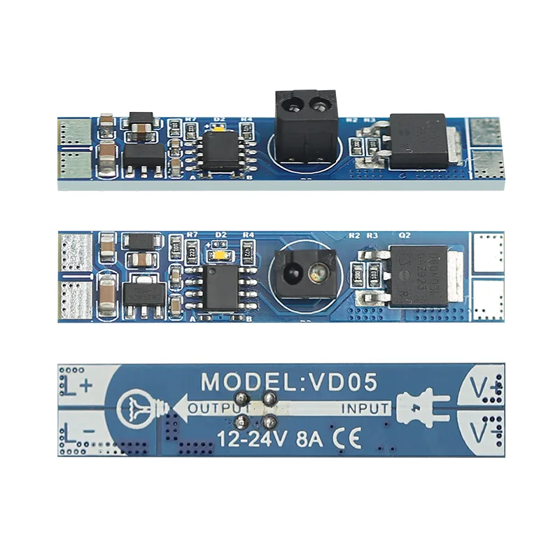 VD05F Hand-Sweep IR Sensor Module, 12/24V 8A, 0-7 cm - photo 2