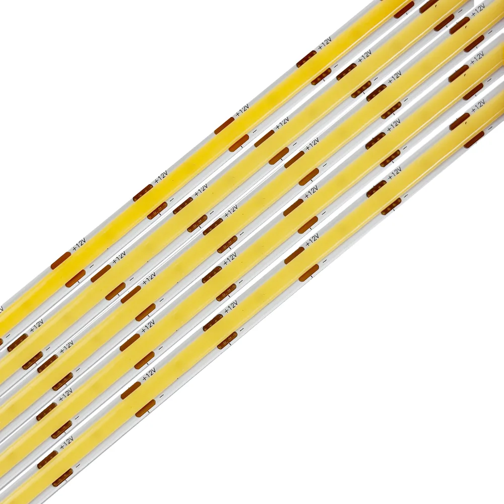 24V CCT COB LED Strip, 3000K + 6000K, CRI 90, 8 mm