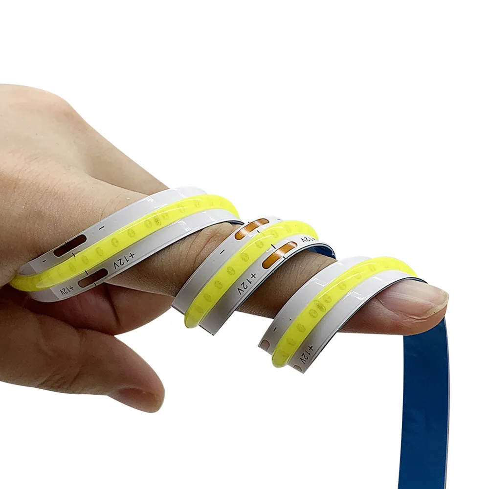 24V CCT COB LED Strip, 3000K + 6000K, CRI 90, 8 mm - photo 4