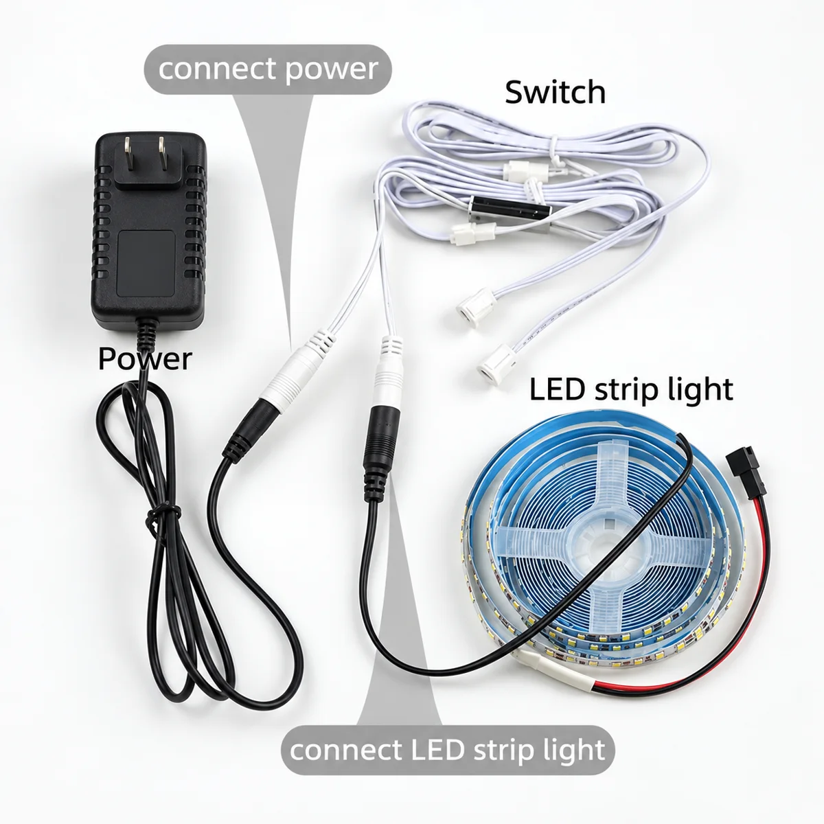 YK-SMK001 Infrared Door Sensor Switch, 12V 60W / 24V 100W - photo 3
