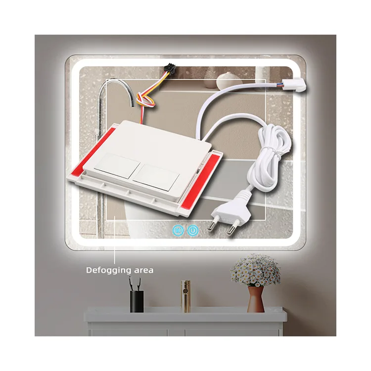 TSP-002 / TSP-002D Mirror Touch Switch with Defogger, 12V - photo 1