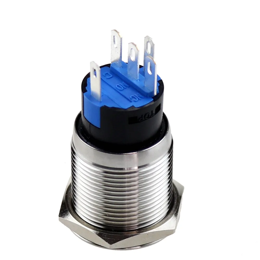 IB-K3 IP67 Mushroom Head LED Push Button Switch, 3A - photo 3