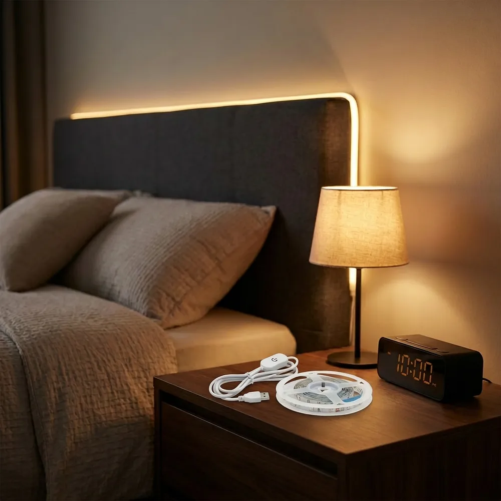 USB 5V LED Strip with Push-Button Switch, 60 LEDs/m - photo 3