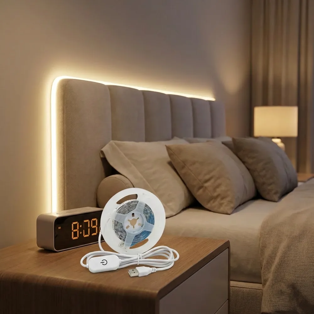 USB 5V LED Strip with Push-Button Switch, 60 LEDs/m - photo 4