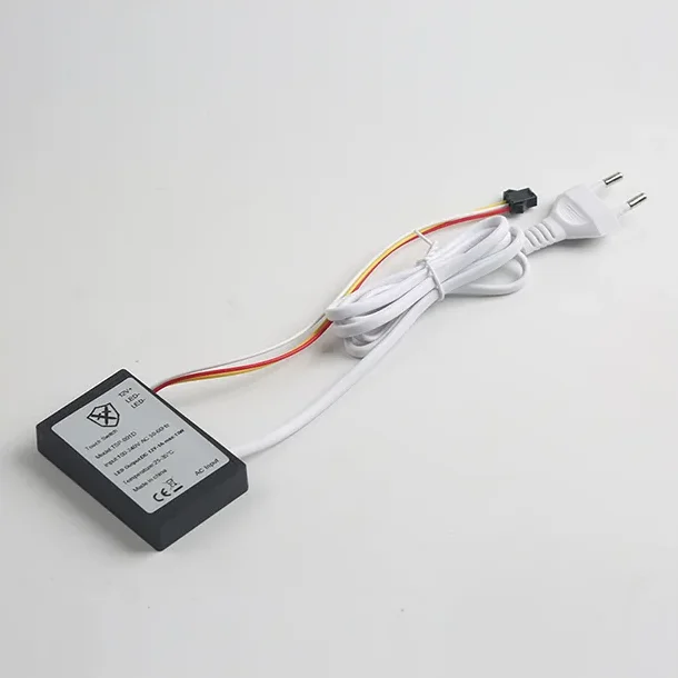 Single-Button Three-Colour Mirror Touch Switch, 12W Driver