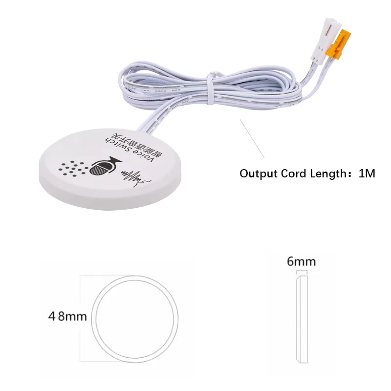 SLYZ-VS-001 Offline Voice-Control Switch for LED Lights, 12/24V - photo 3