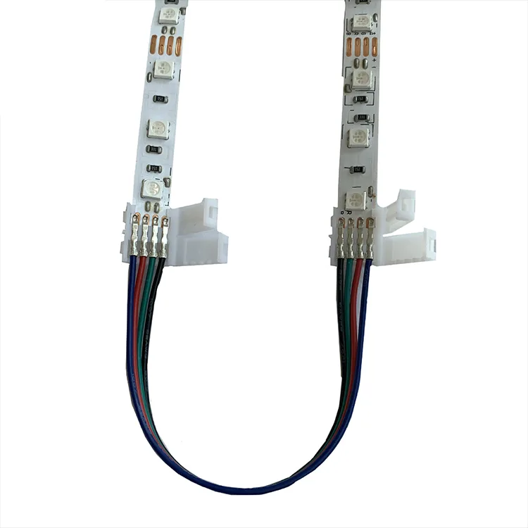 4-Pin 10 mm LED Strip Connector, 0-36V DC 5A - photo 2