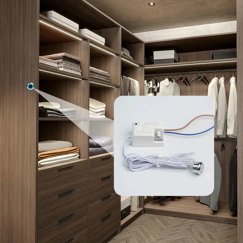 AC-KZ Dual-Door and Hand-Wave Sensor Switches, AC220V 100W - photo 3