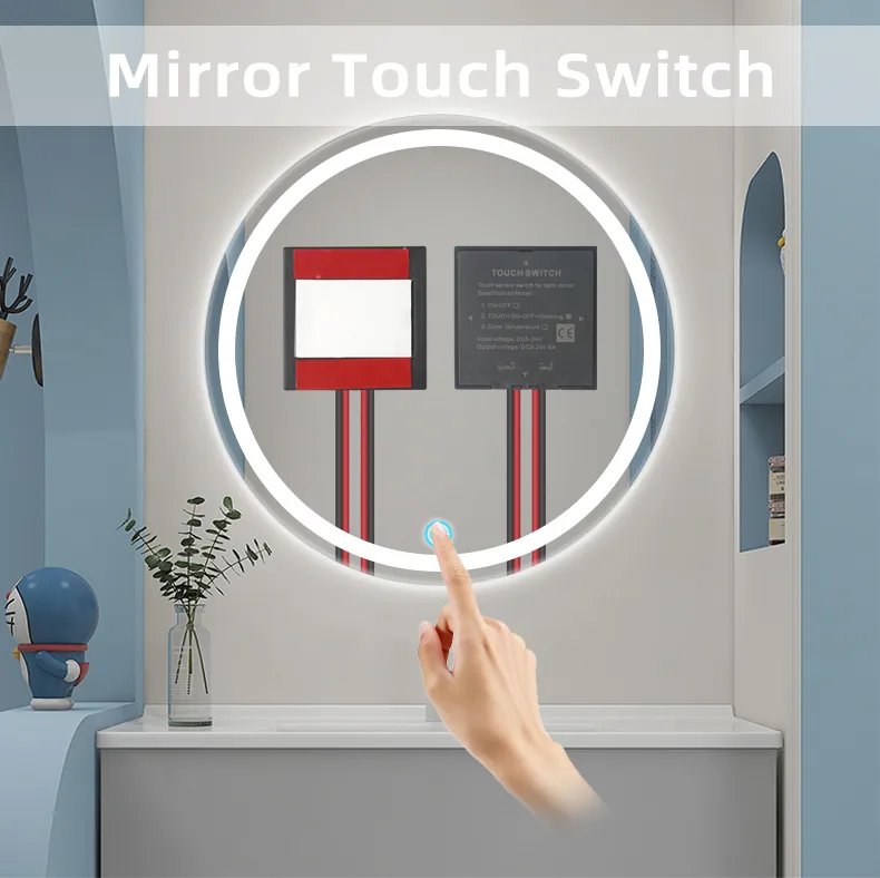 TS-A03 / TS-B02 Mirror Touch Dimmer, 5-24V 5A 120W - photo 3