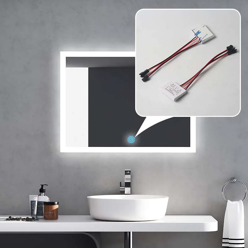 YF-CMSS-12TC Colour-Adjustable Mirror Touch Dimmer, 12/24V 60W - photo 6