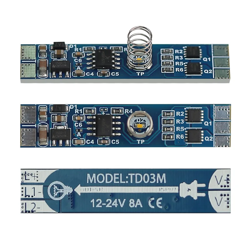 TD03M Touch Switch with 3-Step CCT and Dimming, 12/24V - photo 2