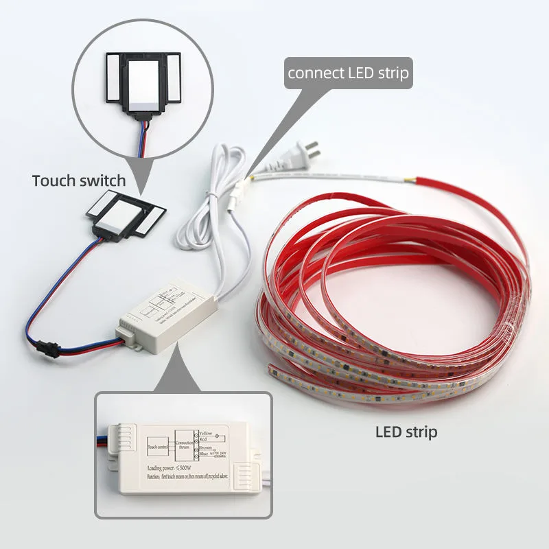 SY-03 Mirror Touch Switch for AC220V LED, 150W - photo 5
